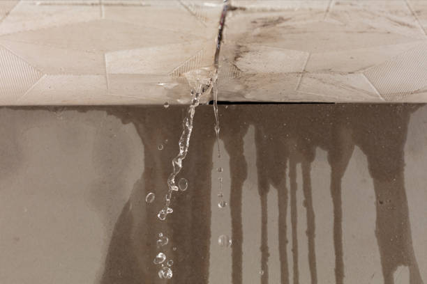 Professional Sewage Cleanup technician working in Glendale, RI